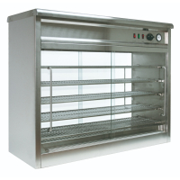 Commercial Heated Pie Cabinet | Pie Warmer | Glass Back Display | Parry PC140G