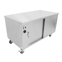 Commercial Parry Roll Under Hot Cupboard | Hot Holding Cabinet | 400W Output | Parry RUHC18