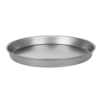 Black Iron Pizza Pan | Deep Dish Pizza Tray | 12