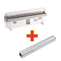 Clingfilm Dispenser | Commercial Food Wrap System | 4500 Series with 3 Refills | Wrapmaster M810 S569