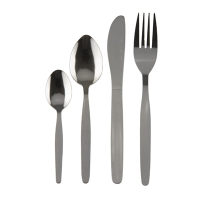 Kelso Cutlery Set | 4 Piece Table Setting | Stainless Steel | Olympia S611