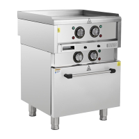 Commercial Electric Griddle | Freestanding Griddle with Convection Oven | 600 Series | Buffalo SA809