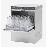 Commercial Undercounter Glasswasher | Bar Glasswasher | 500mm Basket with Drain Pump | MaidAid C502D