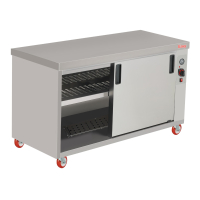 Commercial Hot Cupboard | Plate Warmer | 1500mm Plain Top | Easy AG1500