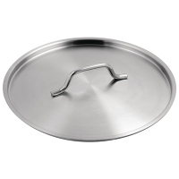 Stainless Steel Saucepan Lid | 300mm Pot Cover | Commercial Kitchen Cookware | Vogue T134