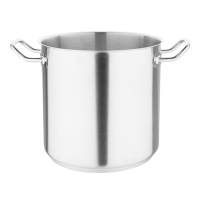 Deep Stockpot | Commercial Cooking Pot | 10.5 Litre Capacity | Vogue T192