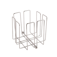 Napkin Holder with Weight | Stainless Steel Dispenser | 190 x 190mm | Olympia T763