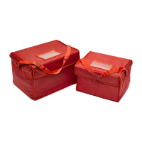 Delivery bag  Nylon 13 x 11.5 x 9.5 TB.HBC.RED