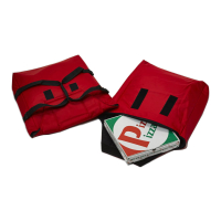 Delivery bag - polyester 18 x 19 x 5 w/straps TB.POL.HND