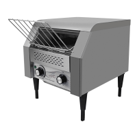 Commercial Rotary Conveyor Toaster | High Volume Toaster | 400 Slices per Hour | Modena TTC