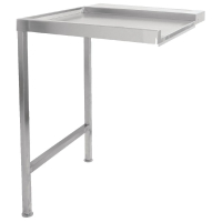 Pass Through Dishwasher Table | Commercial Catering Table | Left Hand Self Assembly | 650-1100mm Width | Classeq