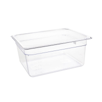 Polycarbonate 1/2 Gastronorm Container | GN Pan | 150mm Deep Clear | Vogue U230