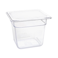 Polycarbonate Gastronorm Container | 1/6 GN Pan | 150mm Deep | Vogue U241