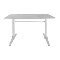 Rectangular Double Pedestal Table | Dining Table | 1200mm Length | Bolero U432