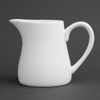 Milk Jug | Cream Jug | 212ml Porcelain Whiteware | Olympia U820