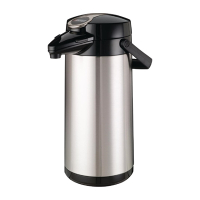 Stainless Steel Airpot | Pump Action Beverage Dispenser | 2.2L Capacity | Bravilor Furento U900