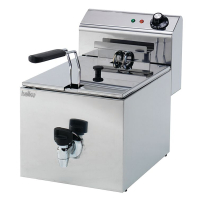 Commercial 6 Litre Fryer | Electric Deep Fat Fryer | Countertop Food Preparation | Hallco MSF8T
