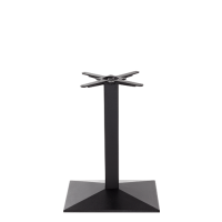 Cast Iron Table Base | Pyramid Rectangular Base | Single Pedestal Dining Height 730mm | Buffalo