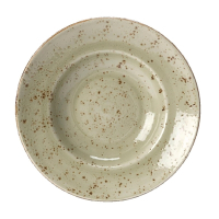 Green Nouveau Bowls | 270mm Ceramic Serving Bowls | Craft Collection | Steelite V045