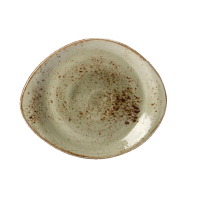 Freestyle Plates | Craft Green Ceramic Dinnerware | 255mm | Steelite V048