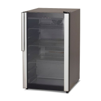 Commercial Glass Door Display Fridge | Retail Refrigerator | 85L Capacity | Vestfrost M85