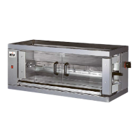 Commercial Chicken Rotisserie Machine | Spit Rotisserie | Gas Powered | 6 Chicken Capacity