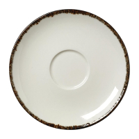 Charcoal Dapple Saucers | 150mm Tableware | Pack of 36 | Steelite VV1351