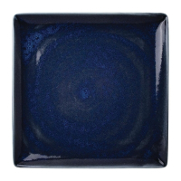 Square Dinner Plate | Blue Ceramic Tableware | 270 x 270mm | Steelite Vesuvius VV1826