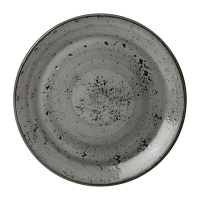 Coupe Plates | Smoke Grey Dinnerware | 153mm | Pack of 12 | Steelite VV1867