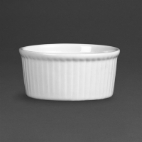 Whiteware Ramekins | Porcelain Dish | 80mm Diameter | Olympia W414