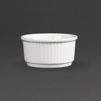 Stacking Ramekins | Whiteware Ramekins | 85mm Porcelain Dish | Olympia W421