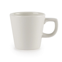 Cafe Cups | Coffee Cups | 115ml Plain Whiteware | Churchill W885