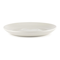 Large Saucers | Plain Whiteware | 165mm | Churchill W888