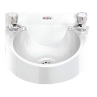 Polycarbonate Wash Hand Basin | Commercial Sink | Wall-Mounted Basin | Basix WS1-L-W