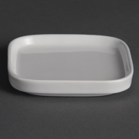 Flat Miniature Dishes | Small Tapas Plates | 93mm Diameter | Olympia Y140