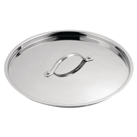 Commercial Tri Wall Stew Pan Lid | Cooking Pot Lid | 280mm | Vogue Y426