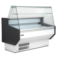 Commercial Serve Over Counter | Slim Refrigerated Display | 2 Door 1305mm Wide | Blizzard ZETA130