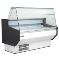 Commercial Slim Serve Over Counter | 2 Door Refrigerated Display | 1525mm Wide | Blizzard ZETA150