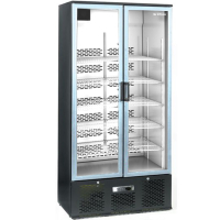 Commercial Bottle Cooler | Upright Double Door Fridge | 492 Bottles | Infrico ZXS20