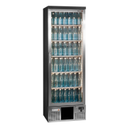 Commercial Upright Bottle Cooler | Single Door Fridge | 300 Litre Capacity | Gamko MG3/300LGCS