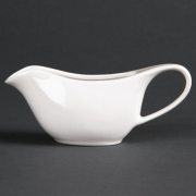 Fine China Sauce Boat | Gravy Boat | 95ml Capacity | Lumina DP895