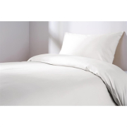 Kick Pleat Valances | Bed Skirts | Double Size White | Mitre Essentials GT876