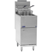 Commercial Twin Tank Gas Fryer | Deep Fat Fryer | 2x14kg Capacity | Pitco SG14TS