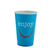 Paper Cold Cups | Disposable 455ml Cups | Eco-Friendly Beverage Containers | Huhtamaki Enjoy CM578
