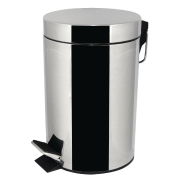 Stainless Steel Pedal Bin | Small Waste Bin | 3L Capacity | L427