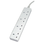 Extension Lead | 4-Way Multisocket | Power Strip | U363