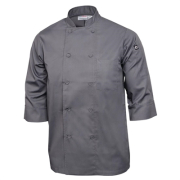 Commercial Chef Jacket | Unisex Chef Coat | Grey | Chef Works A934-M