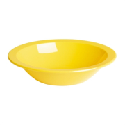 Polycarbonate Bowls | Yellow Catering Bowls | 172mm Diameter | Kristallon CB771