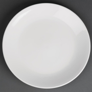 Classic White Coupe Plates | Commercial Porcelain Dinnerware | 260mm | Royal Porcelain CG005