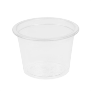 Compostable Cold Portion Pots | Biodegradable Sauce Containers | 28ml/1oz | Vegware CL681